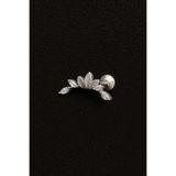 ömay takı Markiz Tiara Zirkon 316l Çelik Labret Piercing