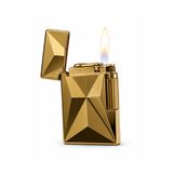 OMAYtr Premium Metal Gazlı Çakmak – Gold | Lüks Tasarım | Yeniden Doldurulabilir