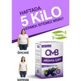Omb Aronya Çayı Kilo vermeye Yardımcı zayıflama ürünleri Özel Karışımlı zayıflatan Detox En Etkili ve En Lezzet Çay 1 Kutu 30 Adet )