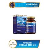 Omega 3 2000 Mg 60 Softjel - Balık Yağı, Epa 720, Dha 480 Mg