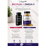 Omega-3 Premium Fish Oil 90 Softgel + Magnezyum With Vitamin B6 & Vitamin C 30 Tablet