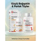 Omega-3 Somon Yağı + Milk Thistle Süt Devedikeni Seti – Tüy, Deri Ve Karaciğer Desteği