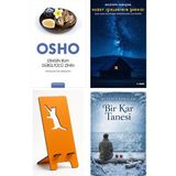 Omega Dingin Ruh Gürültücü Zihin - Osho + Kuzey Işıklarının Şarkısı + Telefon Tutucu + Bir Kar Tanesi