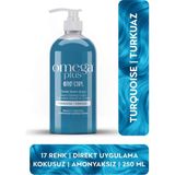 Omega Plus Bad Girl Amonyaksız Turkuaz Krem Saç Boyası 250 ML