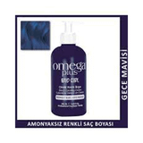 Omega Plus Bad Girl Gece Mavisi Amonyaksız Renkli 250 ml Saç Boyası