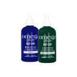 Omega Plus Bad Girl Zümrüt Yeşili Ve Mavi 2li Saç Boyası Seti 250ml+250ml