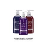 Omega Plus Gece Mavisi + Mor + Koyu Kırmızı Geçici-Renkli Amonyaksız Saç Boyası