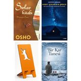 Omega Sırlar Kitabı - Meditasyon Sanatı 1.kitap - Osho + Kuzey Işıklarının Şarkısı + Telefon Tutucu + Bir Kar Tanesi