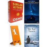 Omega Sırlar Kitabı - Osho + Kuzey Işıklarının Şarkısı + Telefon Tutucu + Bir Kar Tanesi
