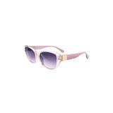 Omenar Pembe Sap Bal Çerçeve Retro Kare Kemik Unisex UV400 Vintage Retro Güneş Gözlüğü