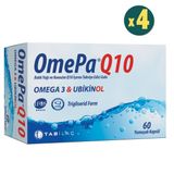 OmePa Q10 Omega 3 Ubiquinol 4x30 Kapsül
