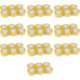 Omeyva Bant Güçlü Sağlam Kaliteli Şeffaf Koli Bandı Bantı / 45 mm x 100 Metre / 6'lı 10 Paket - 60 Adet