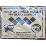 Omeyva Baskılı Kraft Oto Araç Araba Paspas Kağıdı - 35X50 Cm. - 50 Adetlik 10 Paket - Sarı