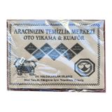 Omeyva Baskılı Kraft Oto Araç Araba Paspas Kağıdı - 35x50 Cm. - 50 Adetlik 5 Paket