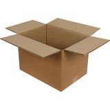 Omeyva Baskısız Oluklu Kraft Karton Kargo Taşınma Depolama Kolisi - 60X40X50 Cm. - 30 Adet
