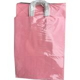Omeyva Büküm Saplı Kraft Kağıt Karton Hediyelik Çanta Poşet Torba - Pembe - 25X31 Cm. - 25 Adetlik Paket