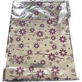Omeyva Desenli Metalize Hediye Paketi Yapışkanlı Torba Poşet - 25X35 Cm. - 100 Adetlik 1 Paket - 25 x 35 cm - Metalik Gri