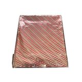 Omeyva Desenli Metalize Hediye Paketi Yapışkanlı Torba Poşet - 30X35 Cm. - 100 Adetlik 1 Paket