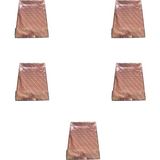 Omeyva Desenli Metalize Hediye Paketi Yapışkanlı Torba Poşet - 30X35 Cm. - 100 Adetlik 5 Paket - 30 x 35 cm - Metalik Gri - 500 Adet