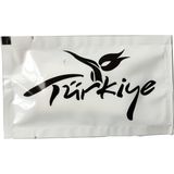Omeyva Otel Islak Mendil Paket - 6x10 Cm. - Türkiye Yazılı Baskılı Poşet - 200 Adetlik Paket