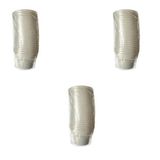 Omeyva Renkli Sert Mika Plastik Kristal Bardak - Gümüş Gri - 6 Oz / 180 Cc - 75 Adet
