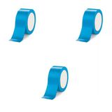 Omeyva Takviyeli Tamir Bandı - İzolasyon Onarım Çadır Bandı - Mavi - 48 Mm X 10 Yrd - 3 Rulo