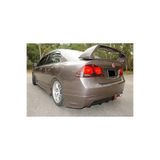 OMGARAGE Honda Civic Fd6 Mugen RR Arka Ek Mat Siyah Sağ Çift Egzoz Çıkışlı 2006 - 2011