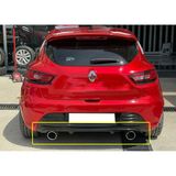 OMGarage Renault Clio 4 Düz Difüzör Parlak Siyah Difizör Plastik