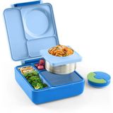 Omiebox - Isı Yalıtımlı Deniz Mavisi Bento Yemek Kutusu - Tekli