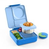 OmieBox - Isı Yalıtımlı Deniz Mavisi Bento Yemek Kutusu