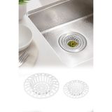 omilife 2 Adet Plastik Lavabo Gider Süzgeci Mutfak Evye Gider Filtresi Saç Kıl Yemek Artığı Tutucu