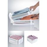 Omilife 5 Adet Plastik T-Shirt Düzenleyici, Gömlek,elbise,dolap Organizer - Renkli