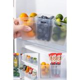 omilife 6'lı Buzdolabı Kapak İçi Organizer Kutu Dolap İçi Düzenleyici Mutfak Saklama Seti 9 cm