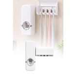 omilife Diş Fırçalık ve Macun Yapışkanlı Dispenser Duvar Tipi Banyo Organizer Seti 16 cm