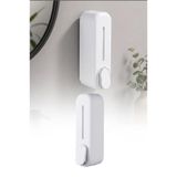 omilife Duvara Monte Sıvı Sabunluk Manuel Dispenser Mutfak Deterjan Şampuan Duş Jel Organizer 22 cm