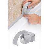 omilife GRİ renk Su Sızdırmaz Bant 3.2 m İzolasyon Lavabo Küvet Tezgah Kenar Duşakabin Yalıtım Bandı