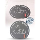 Omilife Gri Silikon Gider Kapağı Koku Önleyici Lavabo Tıpası Banyo Mutfak Balkon Gider Matı 15 cm