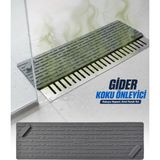 Omilife Gri Uzun Silikon Gider Kapağı 37x11 cm Koku Önleyici Özellikli Lavabo Banyo Mutfak Balkon - Gri Uzun Silikon Gider Kapağı Koku Önleyici 37x11 cm