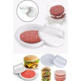 Omilife Hamburger Köfte Kalıbı Burger Press Köfte Şekillendirici Pratik Et Köfte Yapma Aparatı
