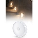 Omilife Hareket Sensörlü USB Şarjlı Beyaz LED Işık Lamba (Sensörlü) - RGB