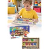 Omilife Manyetik Labirent Montessori Matematik Oyunu Harfleri Öğreniyorum Eğitici Oyuncak 25 cm - Dondurma