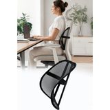 Omilife Ortopedik Bel Destek Yastığı Ofis Sandalyesi Bel Desteği Ergonomik Fileli Terletmeyen Kamburluk Önleyici Bel Minderi