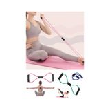 Omilife Plates Jimnastik Yoga Squat Aleti Kas Germe Güçlendirme Egzersiz El Kol Kondinasyon Lastiği Çok Renkli