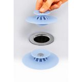 omilife Silikon Lavabo Evye Süzgeci Tıkaç 9 cm Saç Tutucu Gider Koruyucu Esnek Filtre