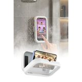 omilife Su Geçirmez Duş İçi Telefon Kabı Suya Dayanıklı Hareketli Telefon Tutucu Banyo Standı 19 cm