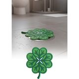 Omilife Yaprak Model Mavi Gider Koku Önleyici Silikon Mat – Banyo Mutfak Balkon Lavabo Gider Kapağı 16x16cm - YEŞİL