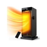Omisoon Fan Isıtıcı 2000W, Eko Elektrikli Isıtıcı, Düşük Güç, Ptc, 24 Saat Zamanlayıcı, Salınım 90°