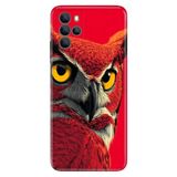 Omix Omix X700 ile Uyumlu Baykuş5050 Temalı Desenli Darbe Emici Silikon Kılıf