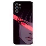 Omix Omix X700 ile Uyumlu Kılıf, Beauty Anime Temalı Desenli, Darbe Emici Silikon