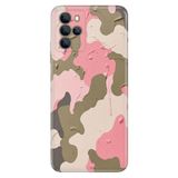 Omix Omix X700 ile Uyumlu Kılıf, Camuflaj 111 Temalı Desenli, Darbe Emici Silikon